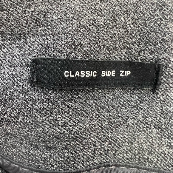 Grey Classic Side Zip Trousers - Picture 8 of 8